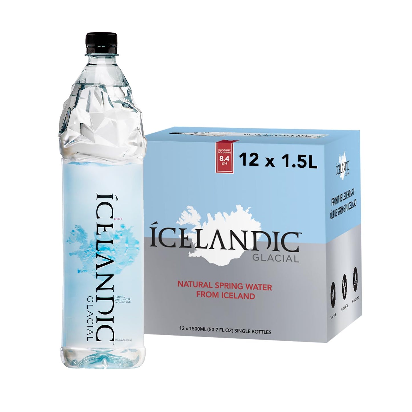 ICELANDIC GLACIAL ŪDENS 1500 ml